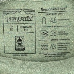 Patagonia Shirt Men Small Bison Responsibili Tee Graphic Work Party Gym Core Ex