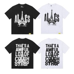 S-M-L-XL THAT’S A AWFUL LOT OF COUGH SYRUP T-shirt White & Black