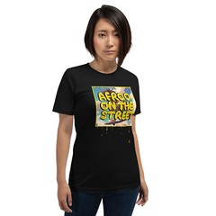 Afroo on the street (Unisex tee)