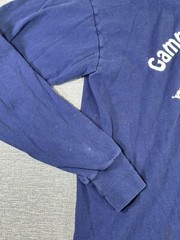Vintage 90s Fraternity Hay Ride Shirt Men’s Large Blue Gamma Sigma Sigma 1999