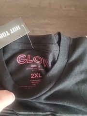 Mens GLOW “Gorgeous Ladies of Wrestling” Black Shirt New S-2XL