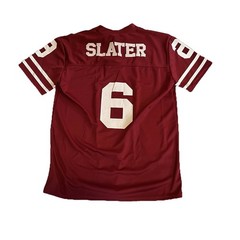 Saved By The Bell AC Slater Bayside Tigers Football Jersey #6 Men’s Medium NWT