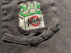 Altamont Black Tshirt Size L Six Pack Beer Logo