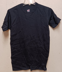 SOFFE Dri-Release Poly Blend dark blue T-Shirt, Size Small MADE IN USA