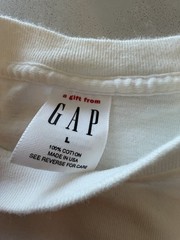 VTG 1998 GAP Jericho Project Winter Benefit T Shirt Large Made USA Charity Event