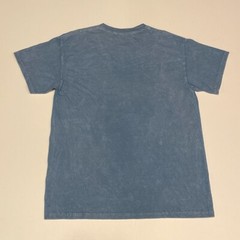 NIRVANA SMILEY FACE FADED BLUE T SHIRT (MEDIUM)