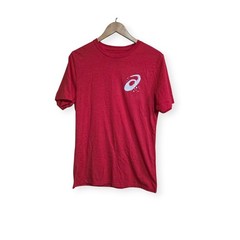 ASICS Unisex “Snow Way I’m Skipping My Run” Holiday Run Tee Classic Red Small