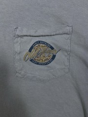 Old Row Deny Everything Comfort Colors Grey Buck Casual Outdoors Men’s T-Shirt L