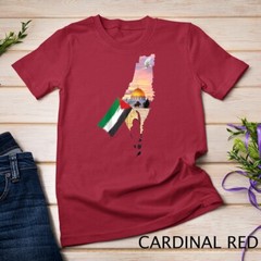 Free Palestine Map Flag Jerusalem_s City Support Gaza Shirt Unisex T-shirt