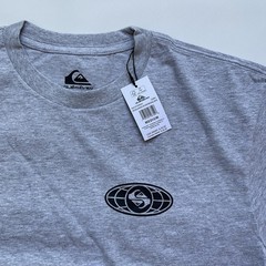 $30 Quiksilver Men’s Worldwide Boardriding Short Sleeves T-Shirt In Grey Size M