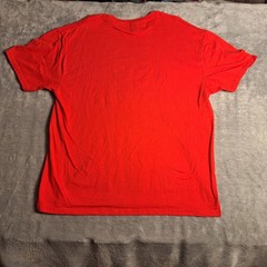 MIGO PREMIUM Red Graphic T-Shirt – Streetwear Cartoon Style Size 2XL Cotton