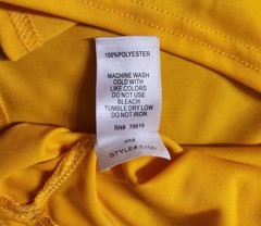 C2 Sport Five Star Mafia Shirt Mens Large Yellow