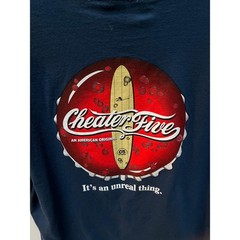 Cheaters five vintage surf t-shirt large