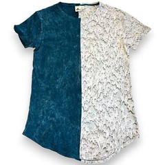 Urban Outfitters Mens M Spilt Seam Long Loose Scoop Neck Tee 100% Cotton