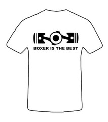 Boxer Motor, The Word is Flat, Series, T-Shirt Mens Shirt Gift Ideas, Cult