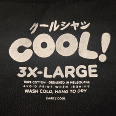 Cucumber Joe 3XL Official Cool Shirtz Cold Ones First Release only Worn Twice