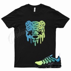 Black DRIPPY T Shirt for N Air Vapormax Plus Aurora Green Lemon Lime Teal