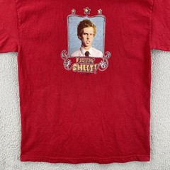 Vtg Mighty Fine Brand Mens L Red Shirt 2005 Napoleon Dynamite Flipping Sweet Y2K