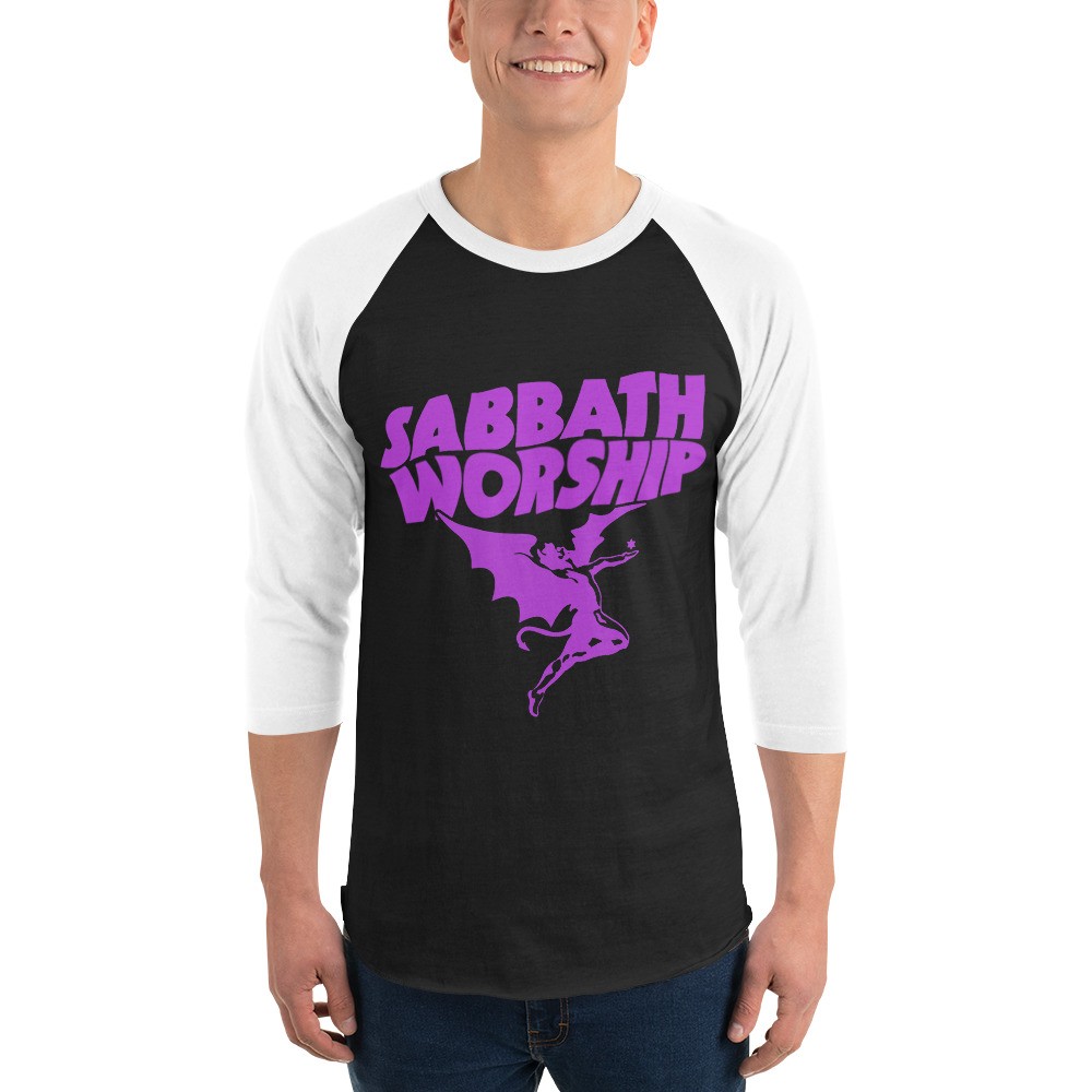 Sabbath Worship Black Sabbath Masters Of Reality 3/4 sleeve raglan shirt