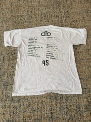 Vintage David Bowie Outside Band Tour Tee Shirt 90s Size Large