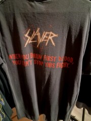 Vintage Slayer 2001 Payback T-Shirt Large