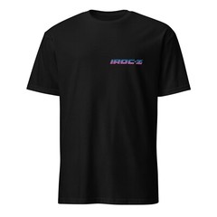 1980’s Retro Wave Chevy Camaro IROC-Z Black T-Shirt