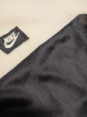 Vintage 80’s Nike T-Shirt Men’s Large Blue Tag Ringer Tee Mesh Panel White Navy