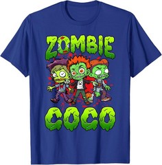 Zombie Coco Halloween Costume Family Matching T-Shirt