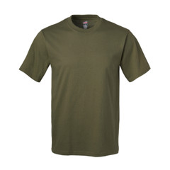 Soffe Men’s Dri Performance T-Shirt 100% Cotton Moisture Management 905-OD Green