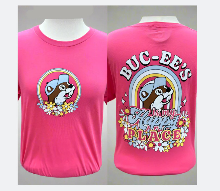 Buc-Ee’S Is My Happy Place T-Shirt Fullsize S-5XL