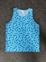 Chubbies Men’s Shark Print Tank Top Size XL