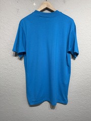 Vintage Left Coast Crime Shirt Mens Large Blue San Francisco Mystery Graphic 90s