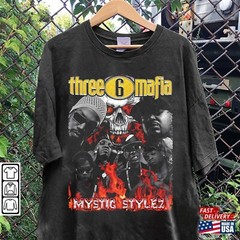 Classic Three 6 Mafia New Men S-235XL T-Shirt 4D939