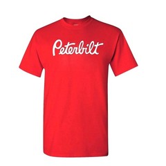 New Peterbilt Trucks Trucker T-Shirt for Men – Simple Design, Sizes S to XL