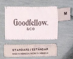 Men’s Polo Shirts Short Sleeve MEDIUM Green Orange 2 PACK Goodfellow 100% Cotton