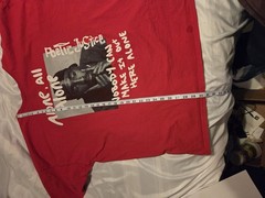 Tupac Shakur Poetic Justice Red Graphic Shirt Men’s Size 5XL 2Pac Rap Movie Tee