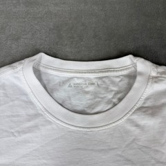 American Giant Premium Slub Crew Tee T-Shirt Mens Large White $65 USA New NWOT