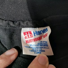 St. Maarten Hey Mon No Problem XL Tee Hanes Heavyweight 50/50 Single Stitch Vtg