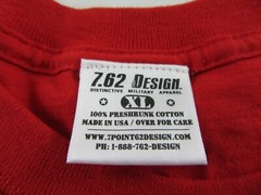 7.62 Design UNITED STATES MARINES First To Fight Red T Shirt Size XL (NWOT)