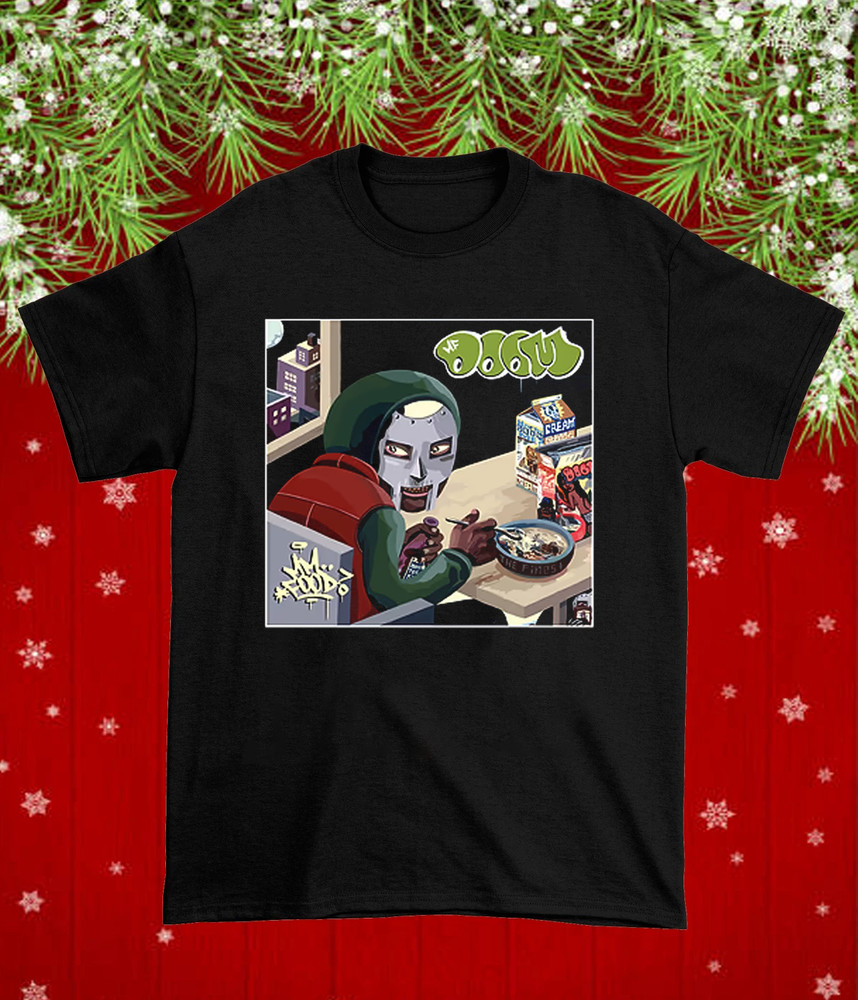MF Doom Black Cotton Shirt Full size S-5XL Xmas Gift Fans HL536