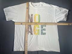 No Age Shirt Adult 2XL The Smell Los Angeles Band Tee Geometric Pattern Gradient