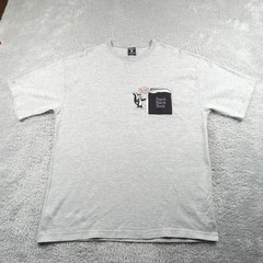 Vintage Warner Bros Studio Store Shirt Mens L Gray Pepe Le Pew Pocket Black Book