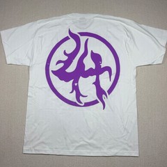 Lost Hills Thats A Awful Lot Of Cough Syrup T-Shirt White Purple Desto Dubb 2XL