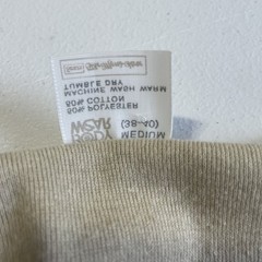 Vintage 70s T Shirt Body Wear Sears Men’s Shop Medium Unique Tan Square Neck