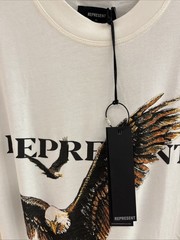 Represent Pioneers of Power T-Shirt Flat White Sz XL