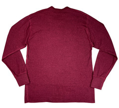 L.L.Bean Mens Two-Layer River Driver’s Henley Shirt L Wool Blend Base Layer Hike