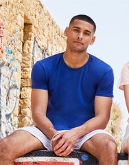 5 Pack Fruit of the Loom Mens T Shirts Short Sleeve Slim Fit Lightweight Cotton