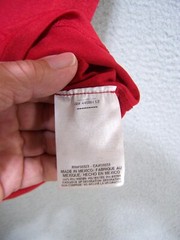 Nike Shirt Adult Large Red Swoosh Logo Dri-Fit Activewear Sports Outdoor Mens