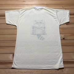 Vintage 80s Raccoon on Swing Single Stitch Graphic T-Shirt Men’s – Size Large