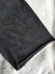 Futurama Hoodie Adult Small Short Sleeve Lootcrate Black Drawstring All Over
